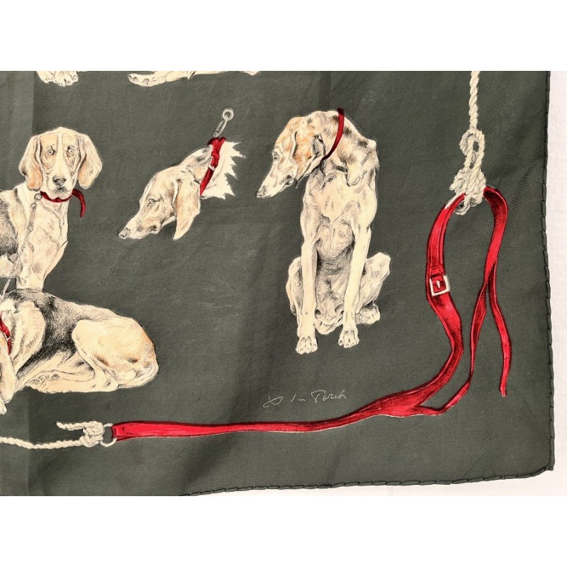 CARRÉ HERMÈS : CHIENS DE MEUTE
