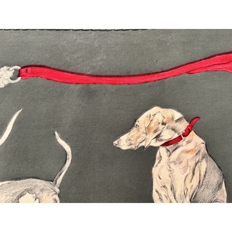 CARRÉ HERMÈS : CHIENS DE MEUTE