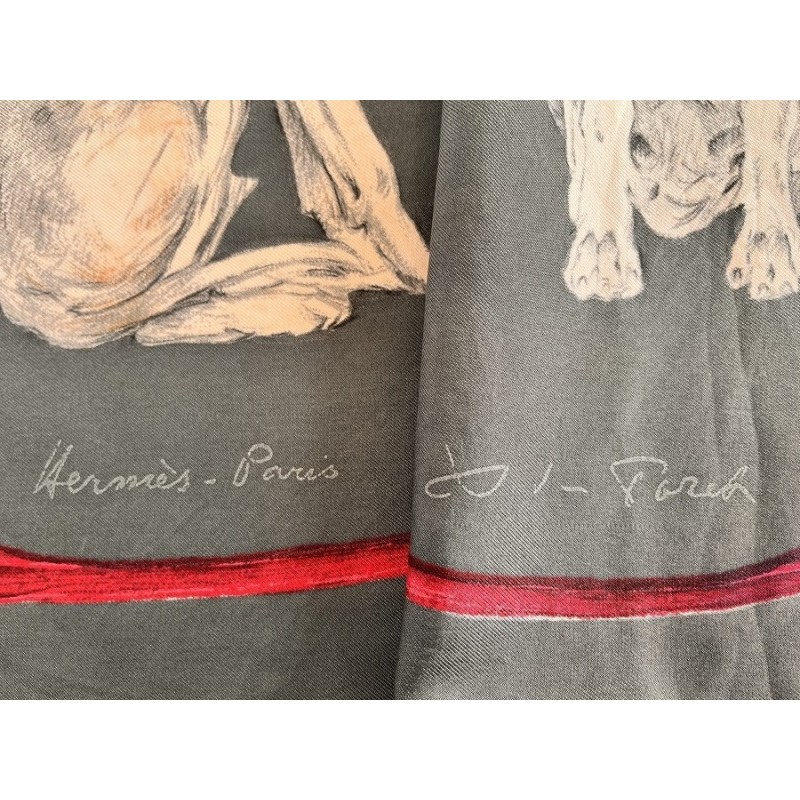 CARRÉ HERMÈS : CHIENS DE MEUTE