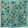 Foulard carré en soie