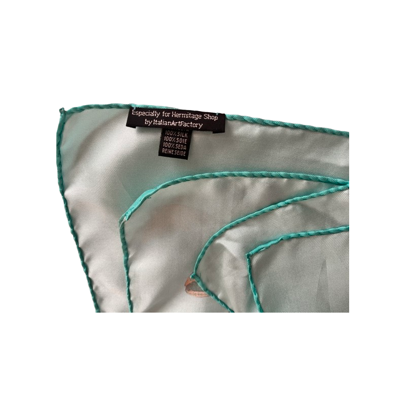 Foulard carré en soie