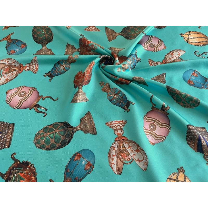 Foulard carré en soie