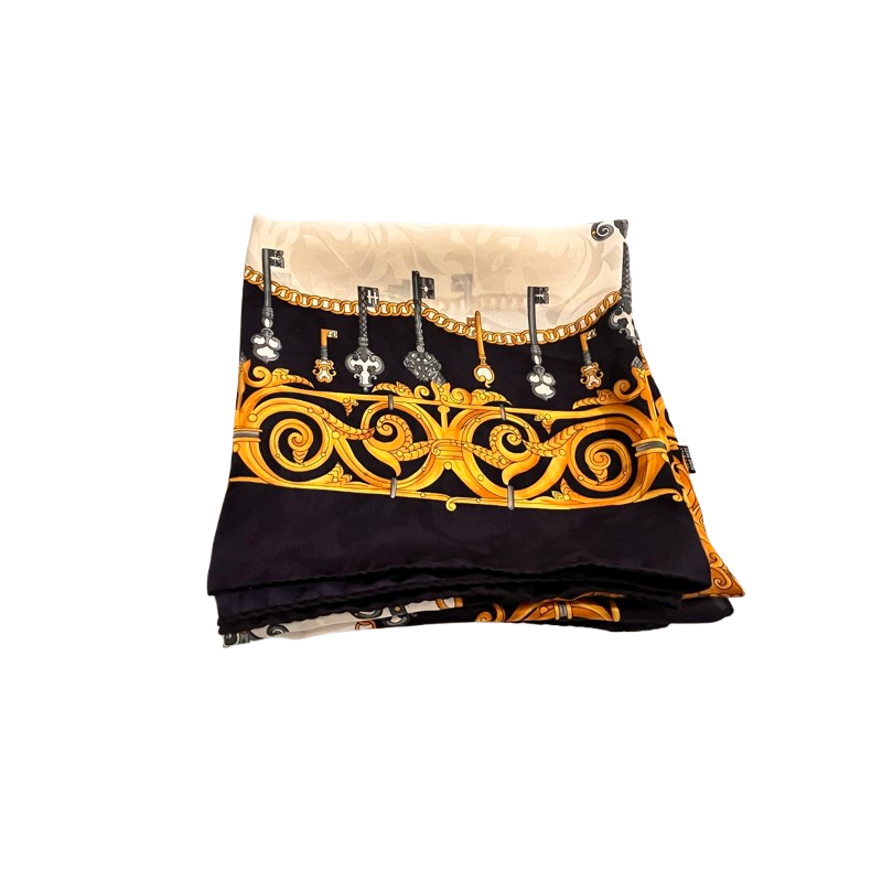 Foulard carré en soie